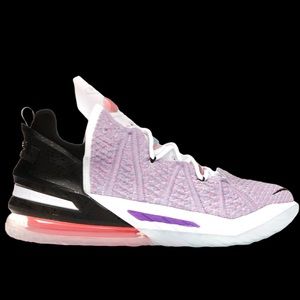 Nike LeBron 18 Graffiti Blue Multi-Color Women Size 7 Men Youth 5.5 New Shoes